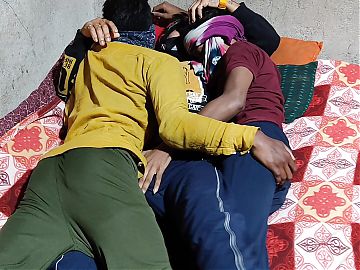 Threesome - Slowly Slowly Fucking Young Three Collage Students Fucking - Desi Movies in Hindi